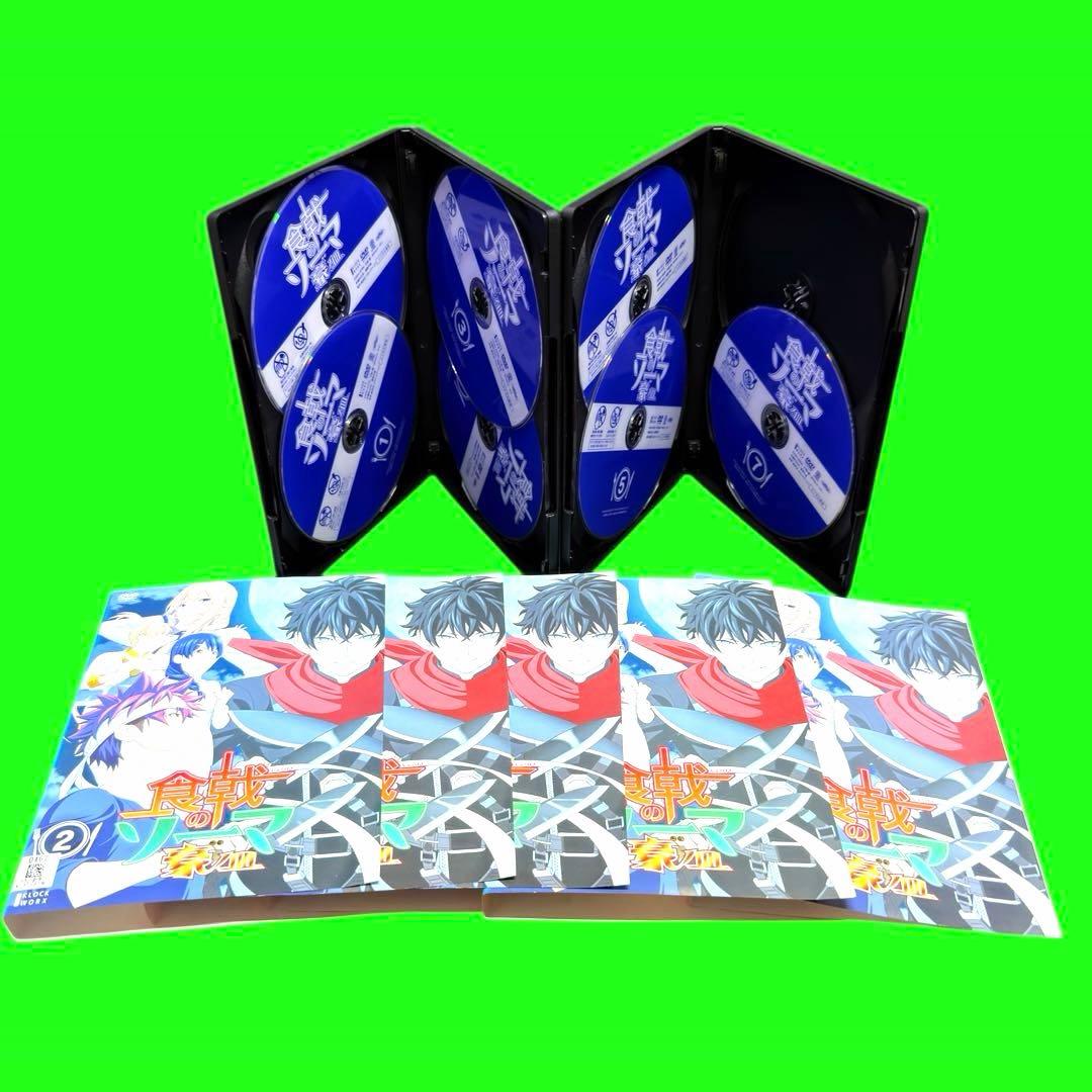 ケース付　食戟のソーマ DVD 1.2.3.4.5期 全巻44巻セット
