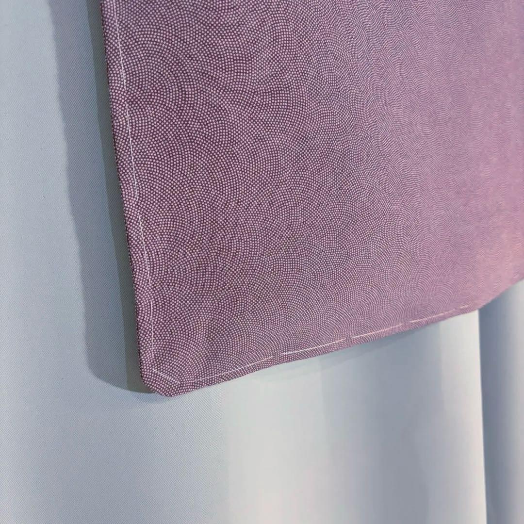 ま*も様 正絹　鮫小紋　江戸小紋　袷　作家　しつけ　未着用　紋付　フルセット　フ