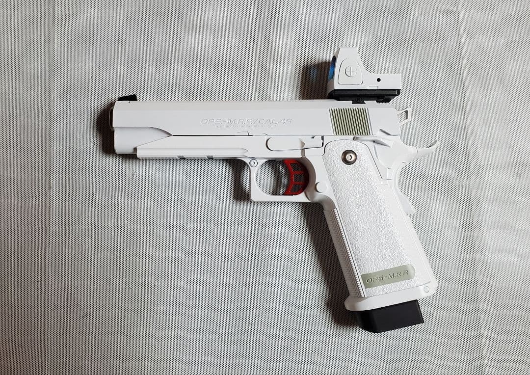 東京マルイ　ハイキャパ　ホワイト　5.1　DOR　カスタム　改修品　10禁