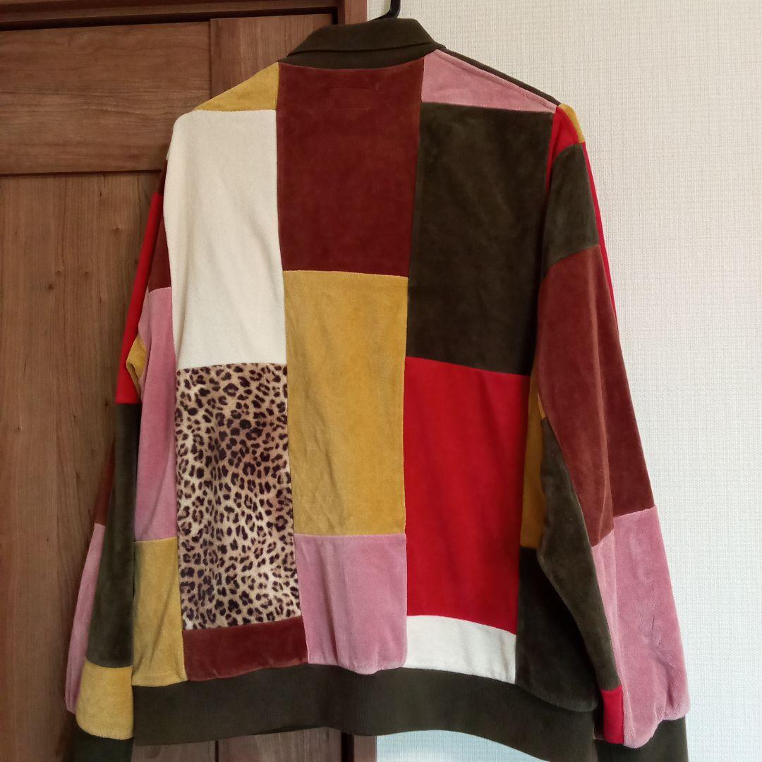 トップス Supreme 20AW Patchwork Velour L/S Polo