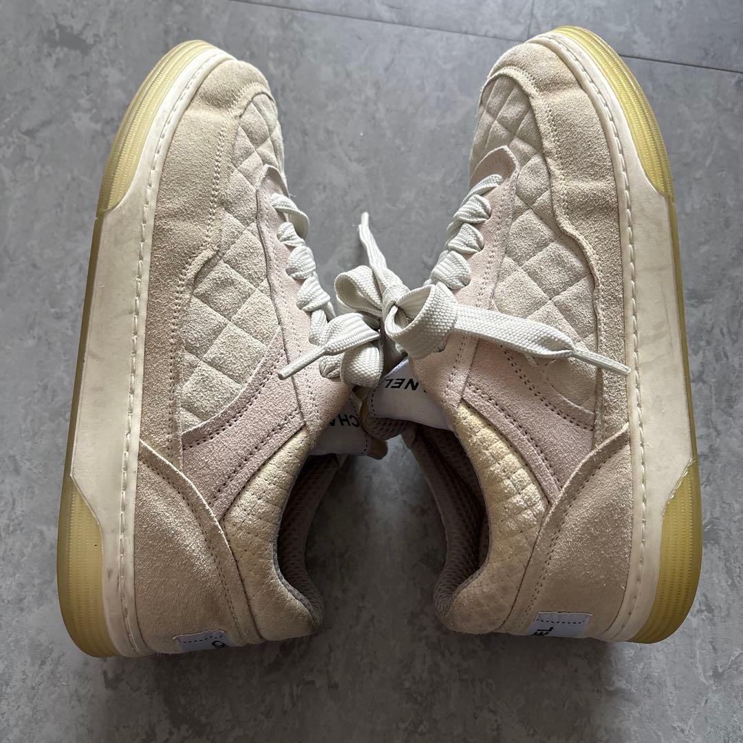 CHANEL キルティングスニーカー