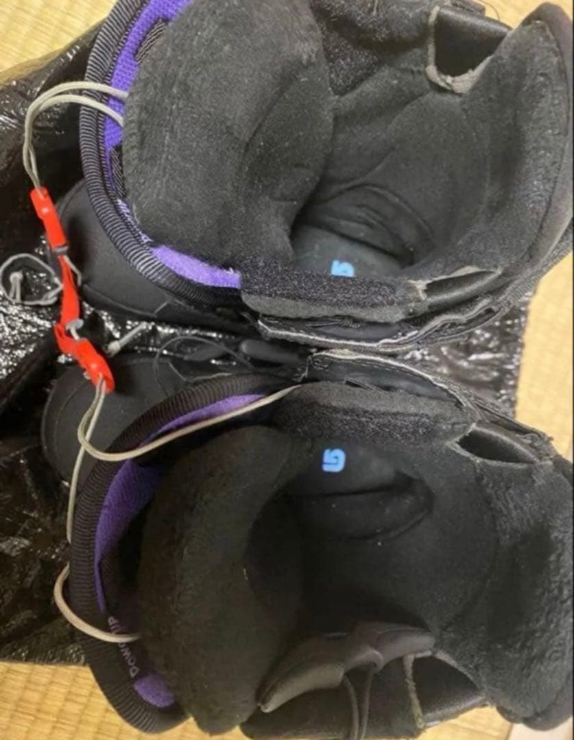 【美品】バートン スノーボードブーツ レディース 、ジュニア 22cm