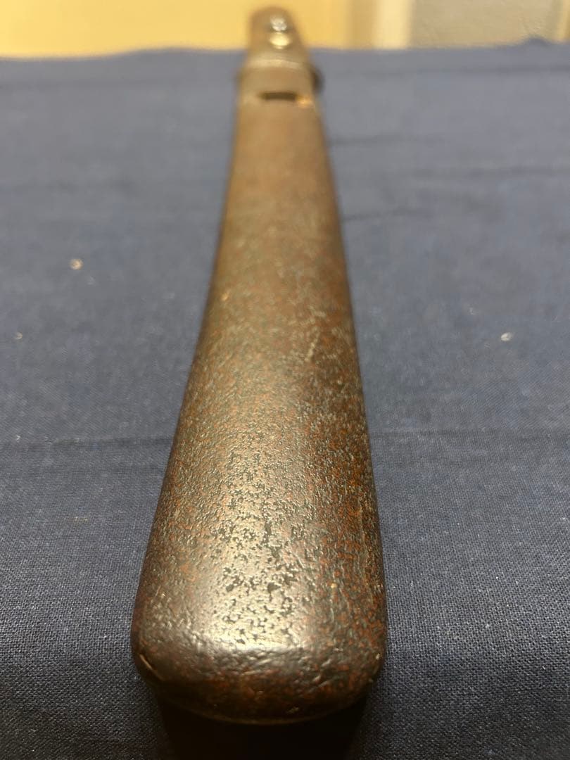 【木製刀身】装飾短刀 木製刃付き 切羽 目貫 目釘 斬鉄剣