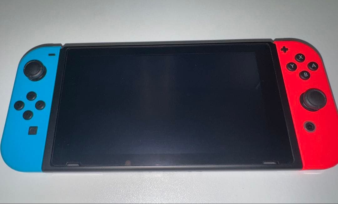 Nintendo Switch 本体 ジョイコン青/赤 SDカード付(64GB)