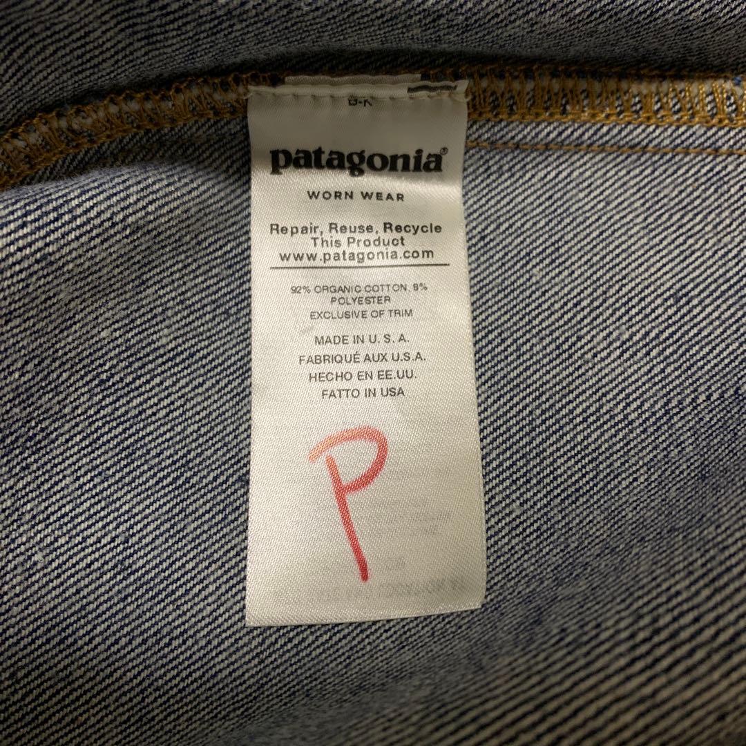 【希少】19年USA製 Patagonia パタゴニア スティールフォージデニム
