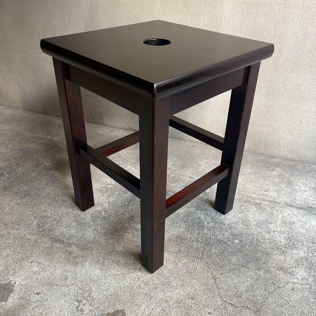 北海道民芸家具　樺材スツール　オールドヴィンテージ