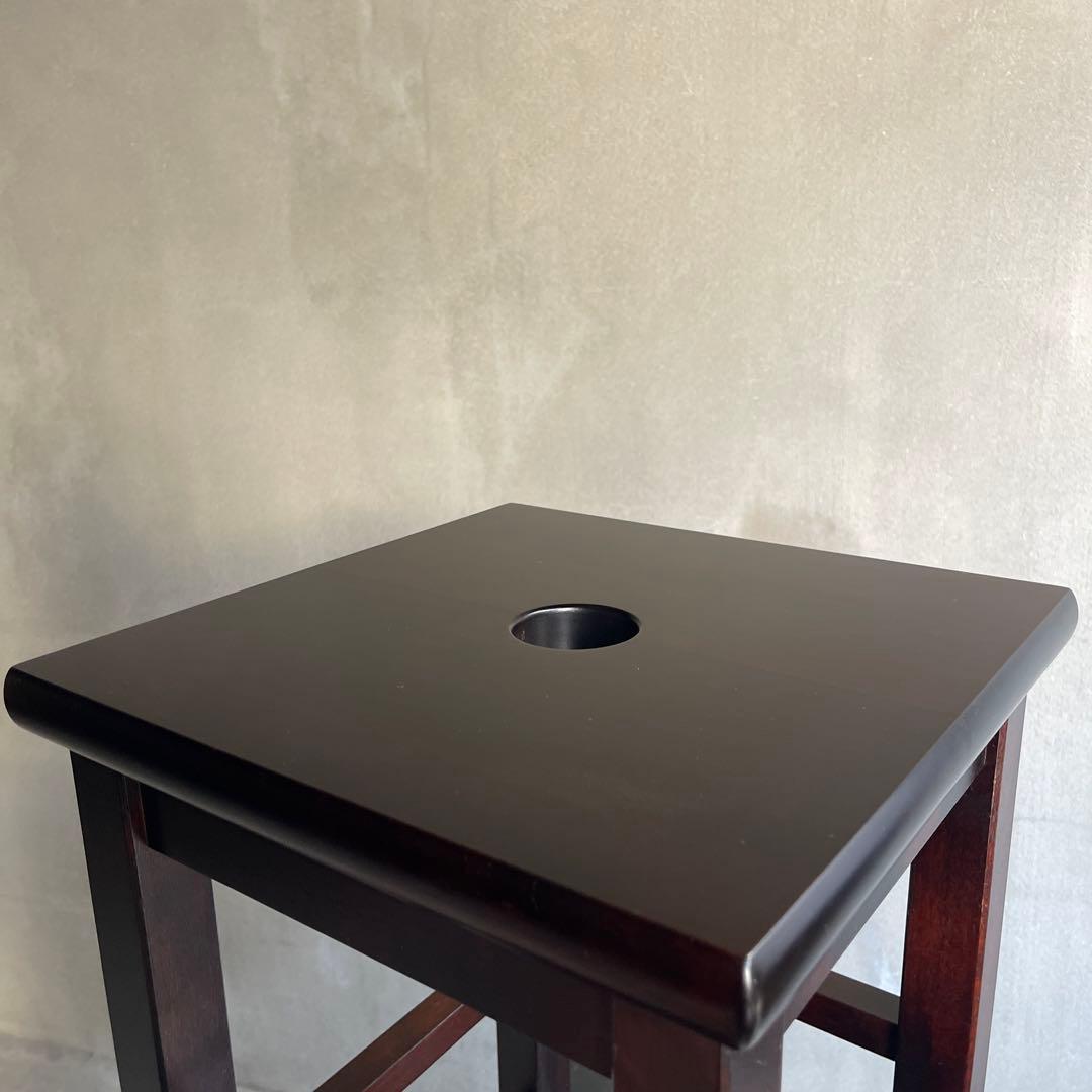 北海道民芸家具　樺材スツール　オールドヴィンテージ