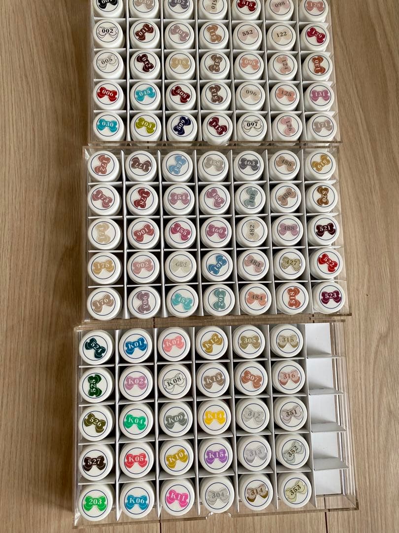 【値下げしました】Leafgelリーフジェルプレミアム人気の100色+6色