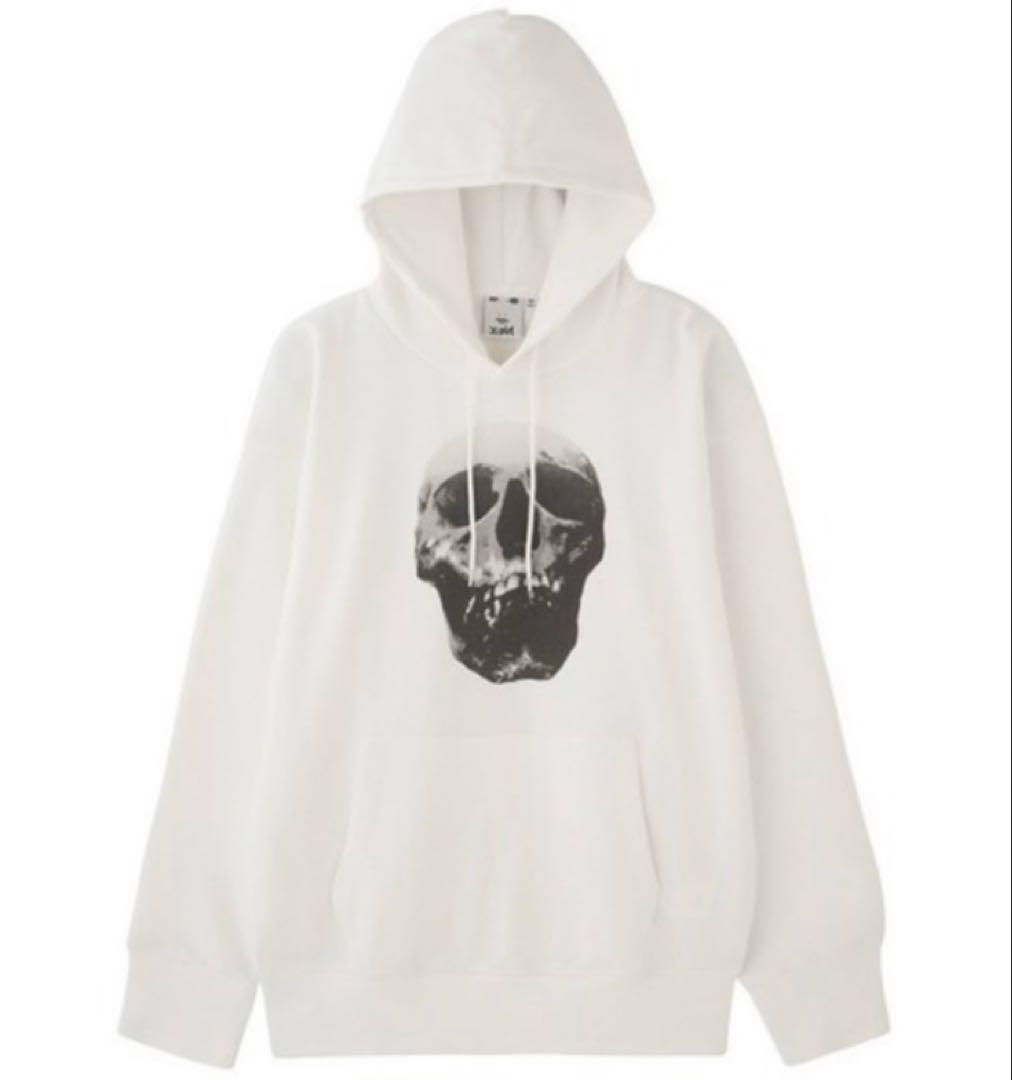 X-girl × HYSTERIC GLAMOUR スカルベリー パーカー