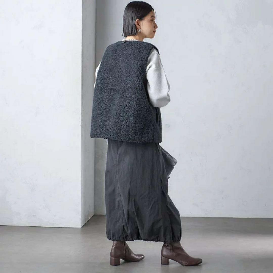 もん様　Barbour DULSIE LINER ボアベスト