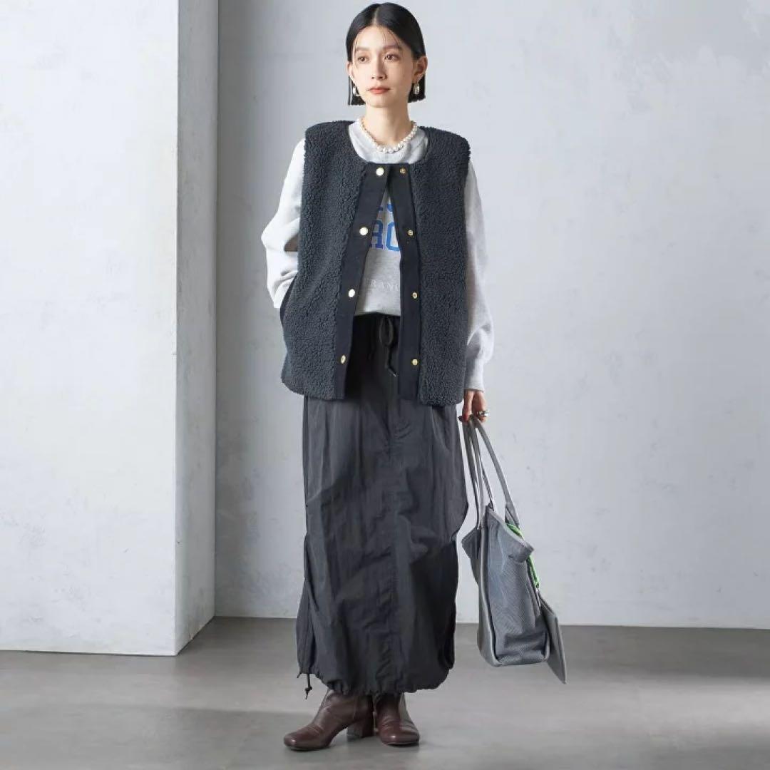 もん様　Barbour DULSIE LINER ボアベスト