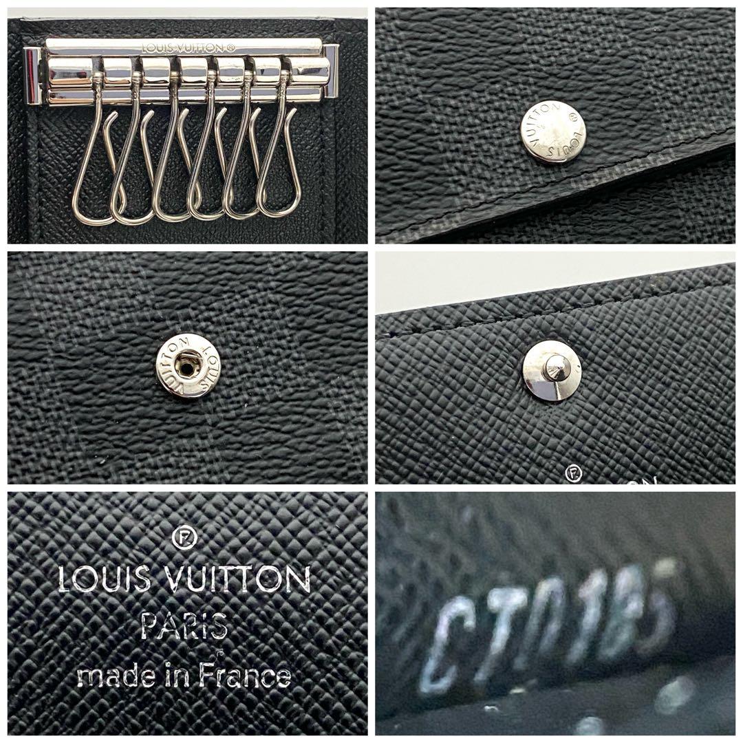 ルイヴィトン　ダミエグラフィット　キーケース　ミュルティクレ6