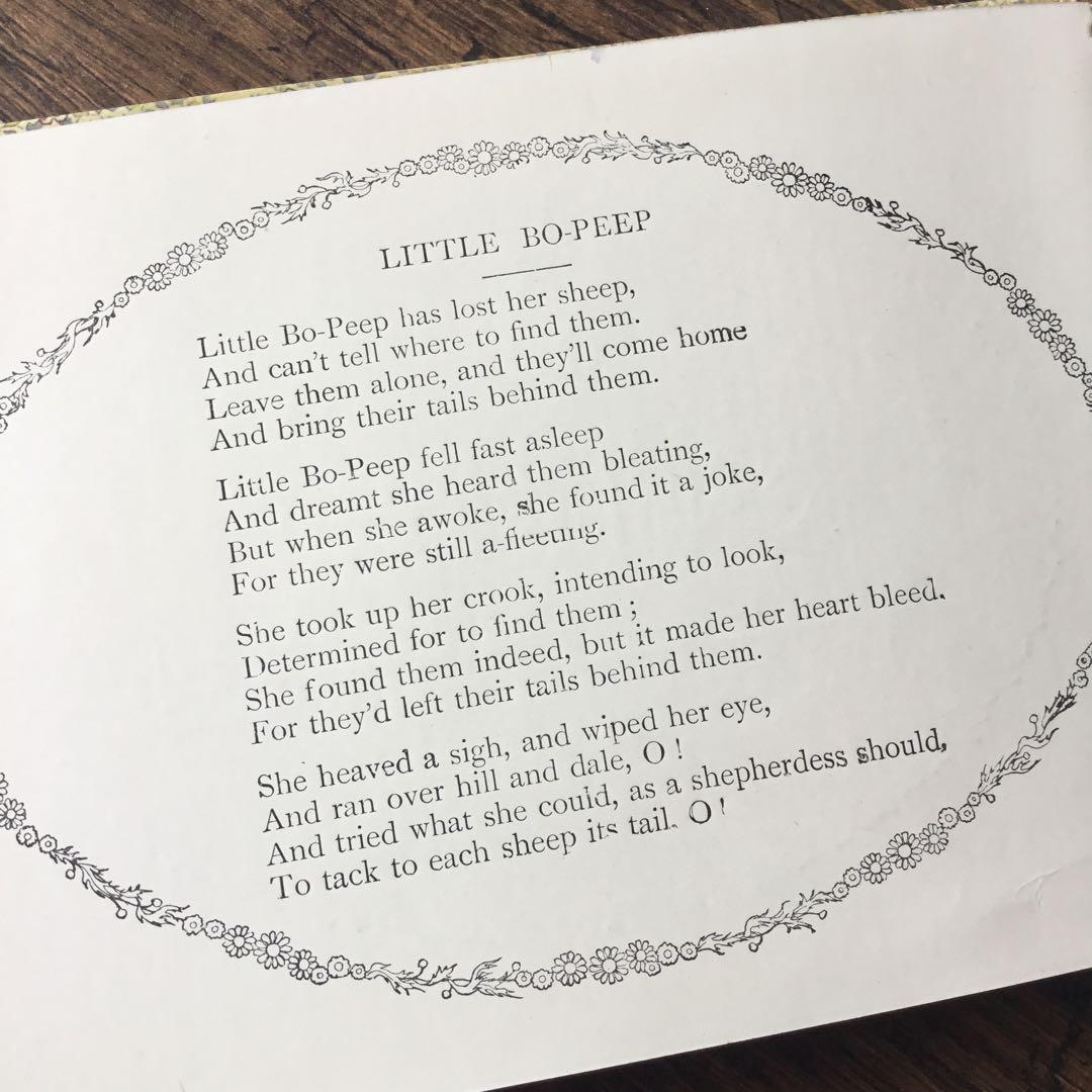 洋書　古い絵本　イギリス　1巻