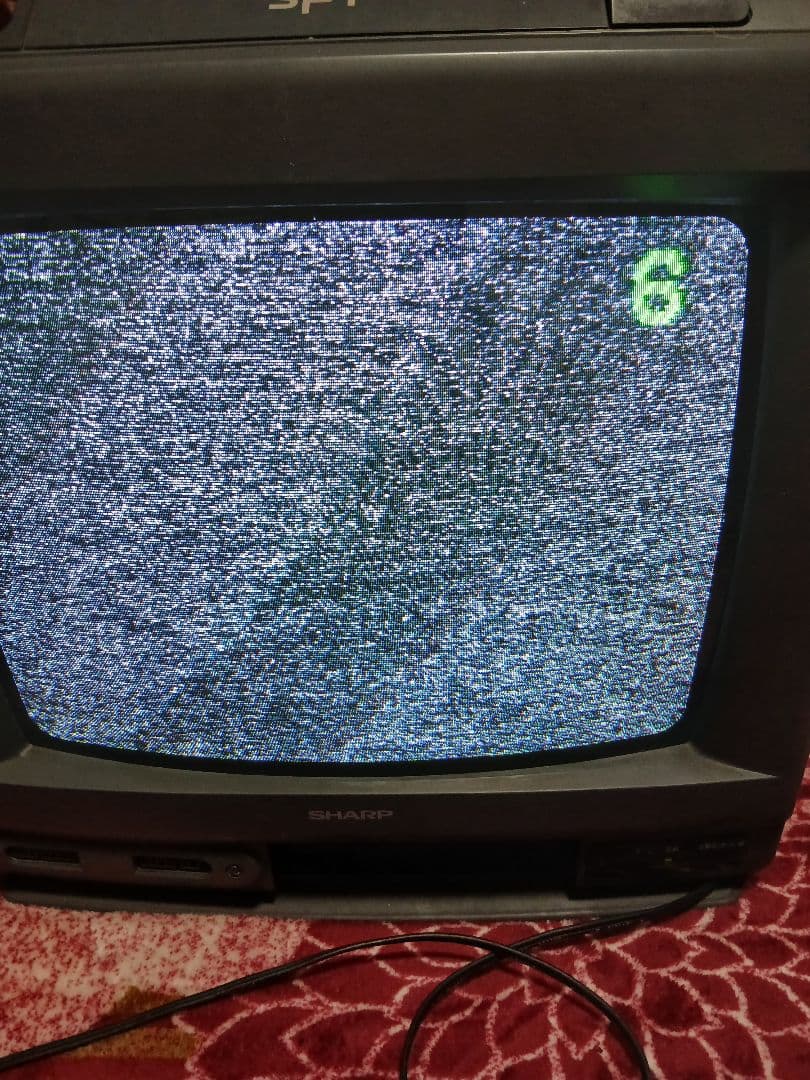 SHARP SF1 テレビ ビデオ 14型内臓テレビゲーム機能