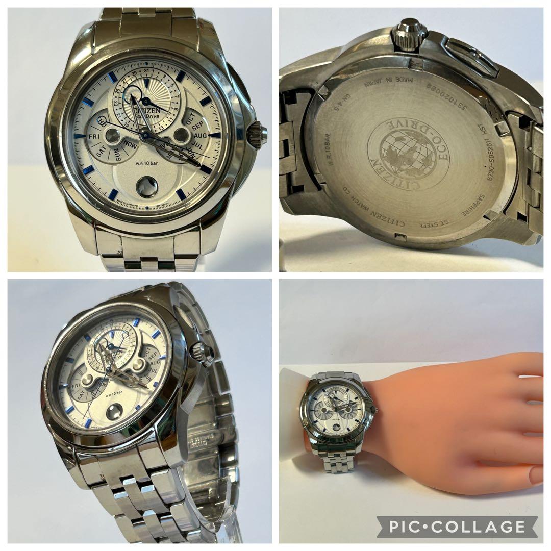 【美品/稼働】CITIZEN キャランドゥリエ エコドライブ コンプリケーション