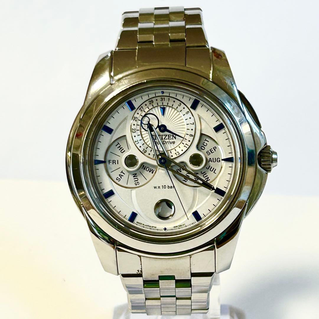 【美品/稼働】CITIZEN キャランドゥリエ エコドライブ コンプリケーション