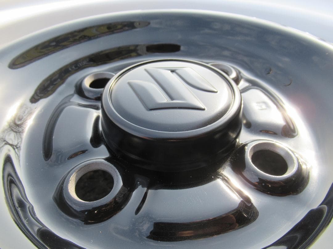 Rio☆オーダー塗装　14インチ　ブラックXホワイトリム☆