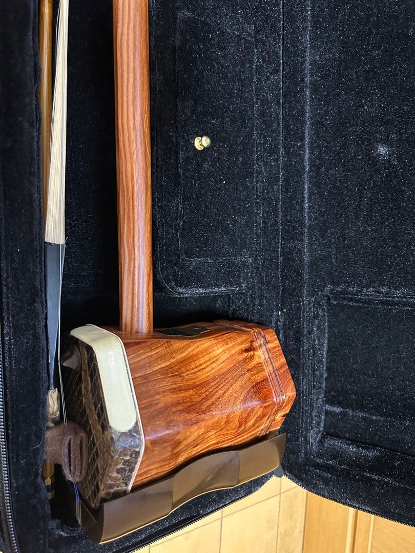 二胡（アルフー）敦煌牌（とんこうはい）上海民族楽器極美品