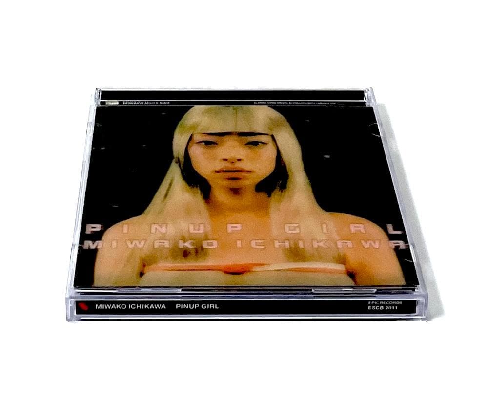 廃盤 初回限定盤 市川実和子 PINUP GIRL 3Dポストカードジャケット