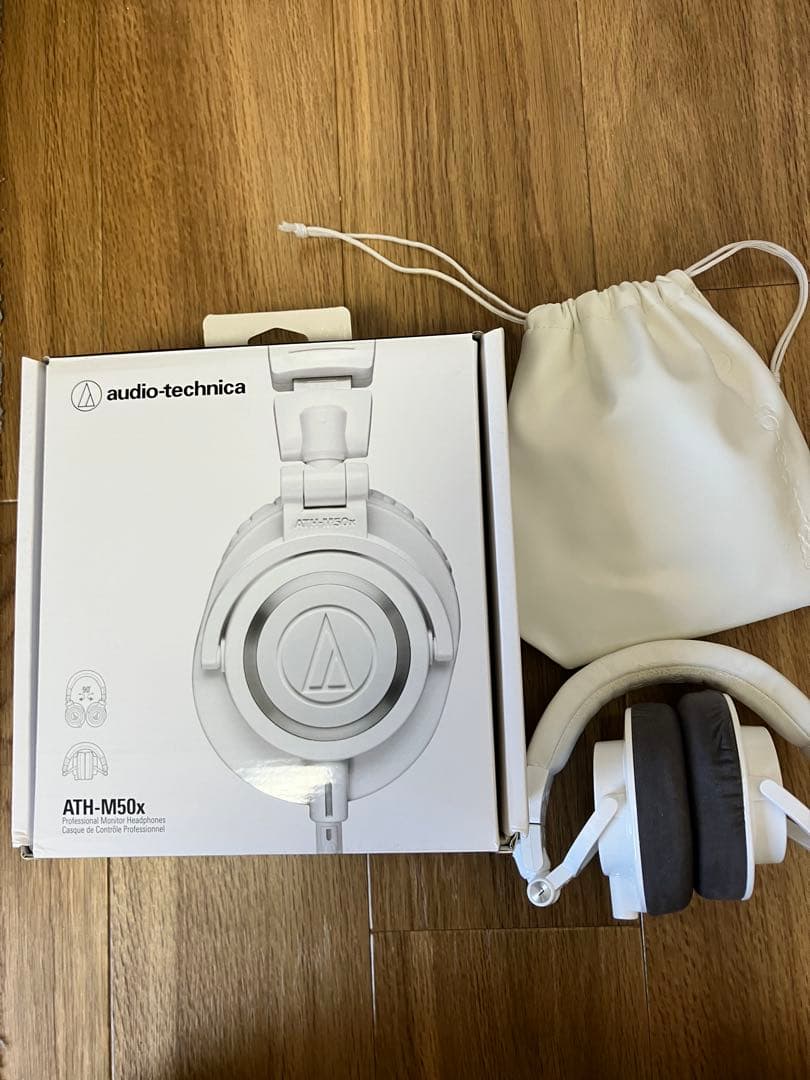 ATH-M50x ホワイト　オーディオテクニカ