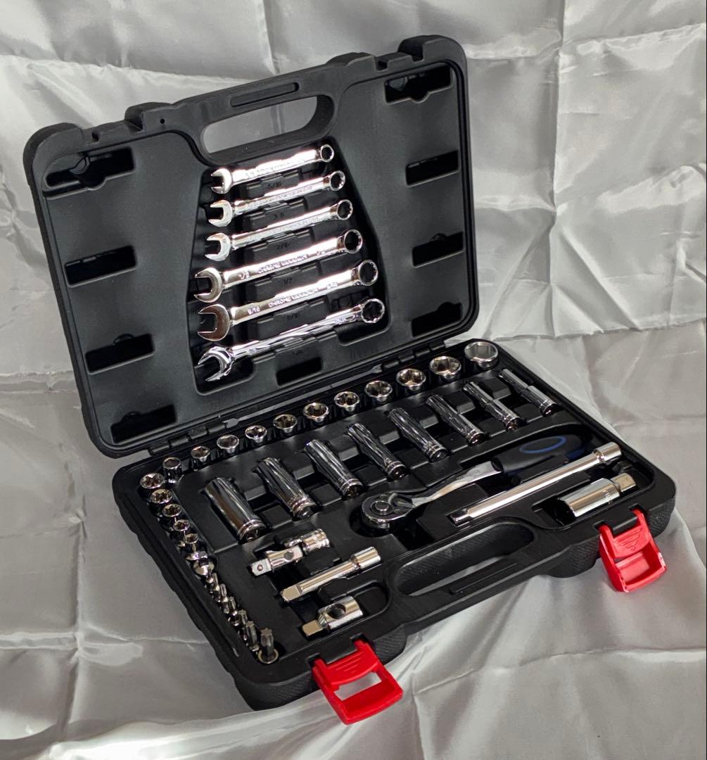 ハーレー用インチ工具 44ピース ソケットレンチセット・ハーレー純正レンチセット