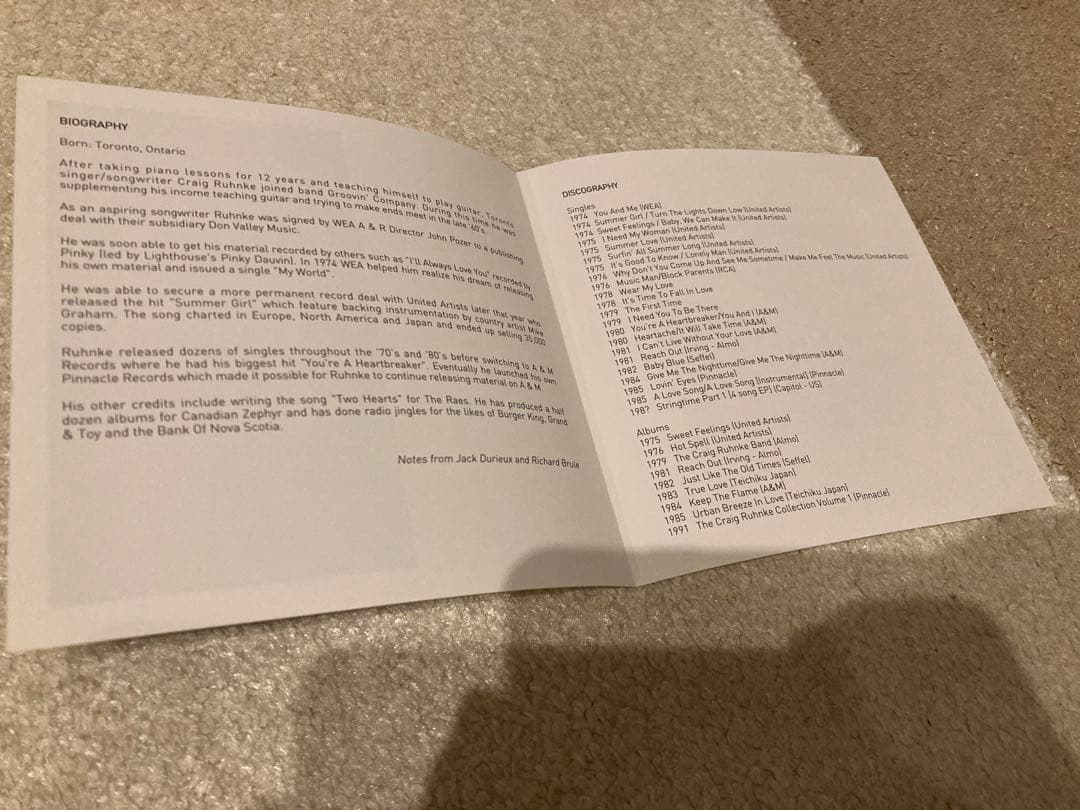 【紙ジャケットCD】クレイグ・ランク キープ・ザ・フレイム（トゥルー・ラヴ）+4