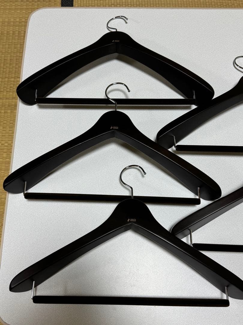 最終値下げ　中田ハンガー　メンズスーツハンガー　SET-01 （5本）