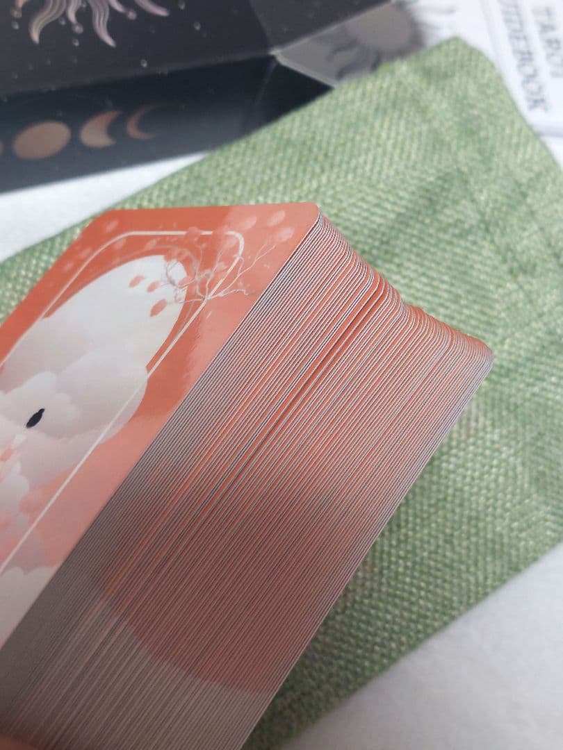 新品 雪月花ピンク タロット 全78枚 海外お取り寄せ 巾着プレゼント