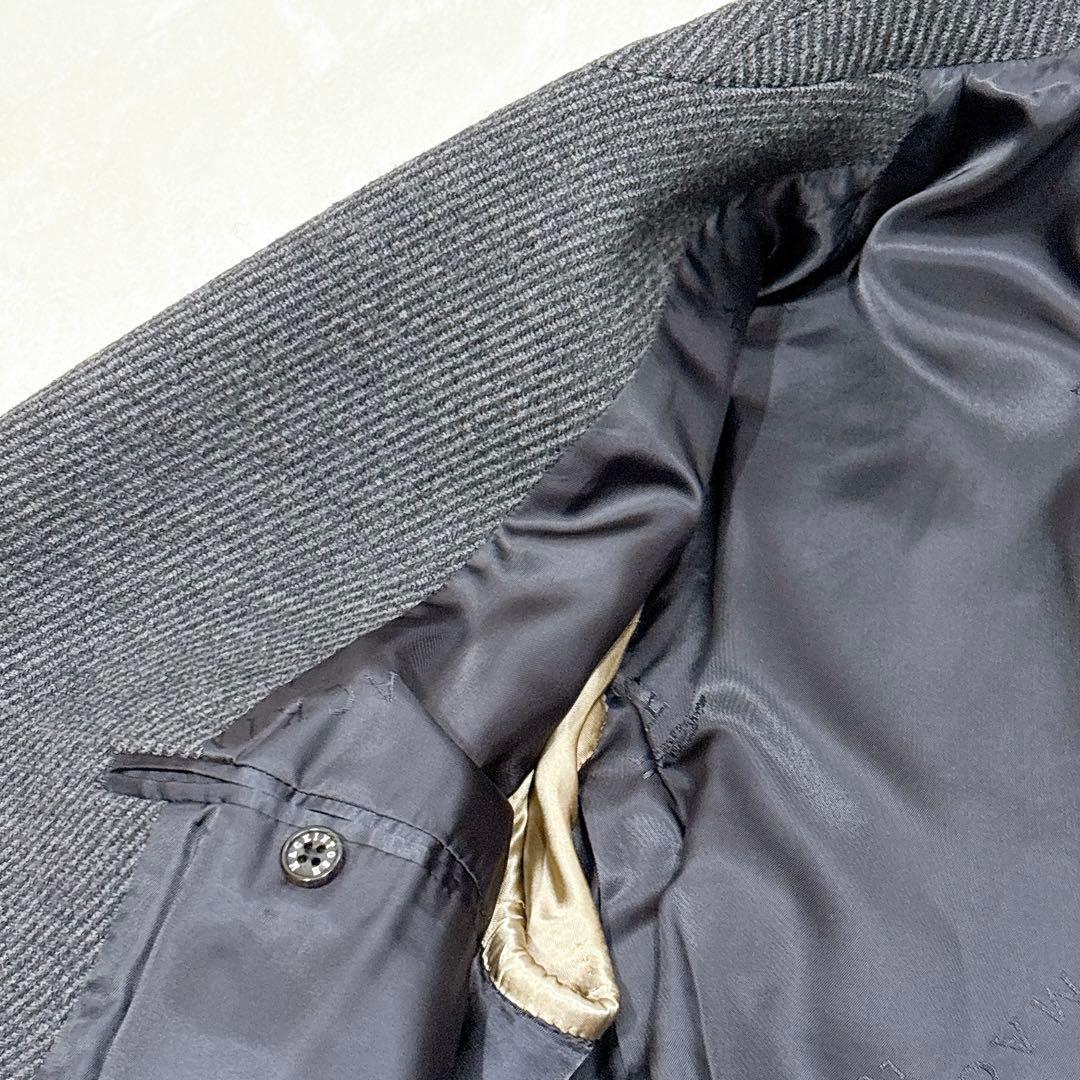 未使用✨　マッキントッシュ　ロンドン　チェスターコート　ピーコート　M グレー