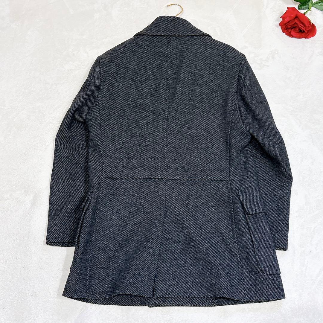 未使用✨　マッキントッシュ　ロンドン　チェスターコート　ピーコート　M グレー