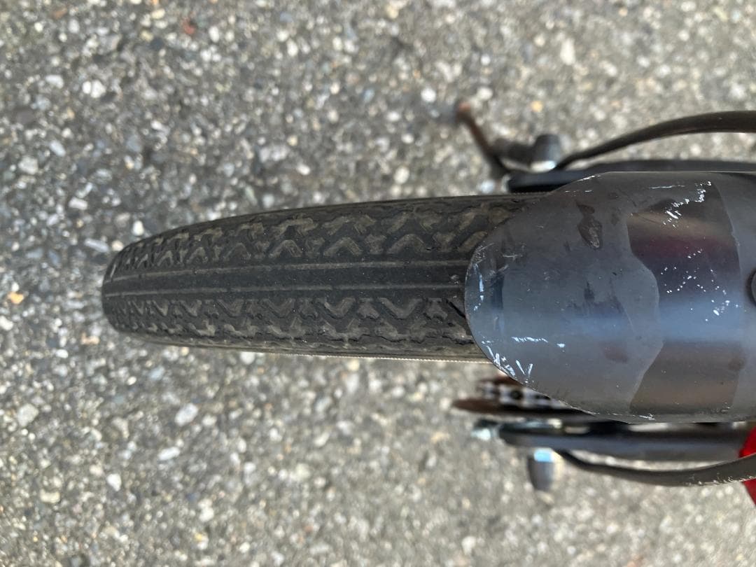 ブリヂストン レベナ ジュニア自転車 黒赤【埼玉引取限定】