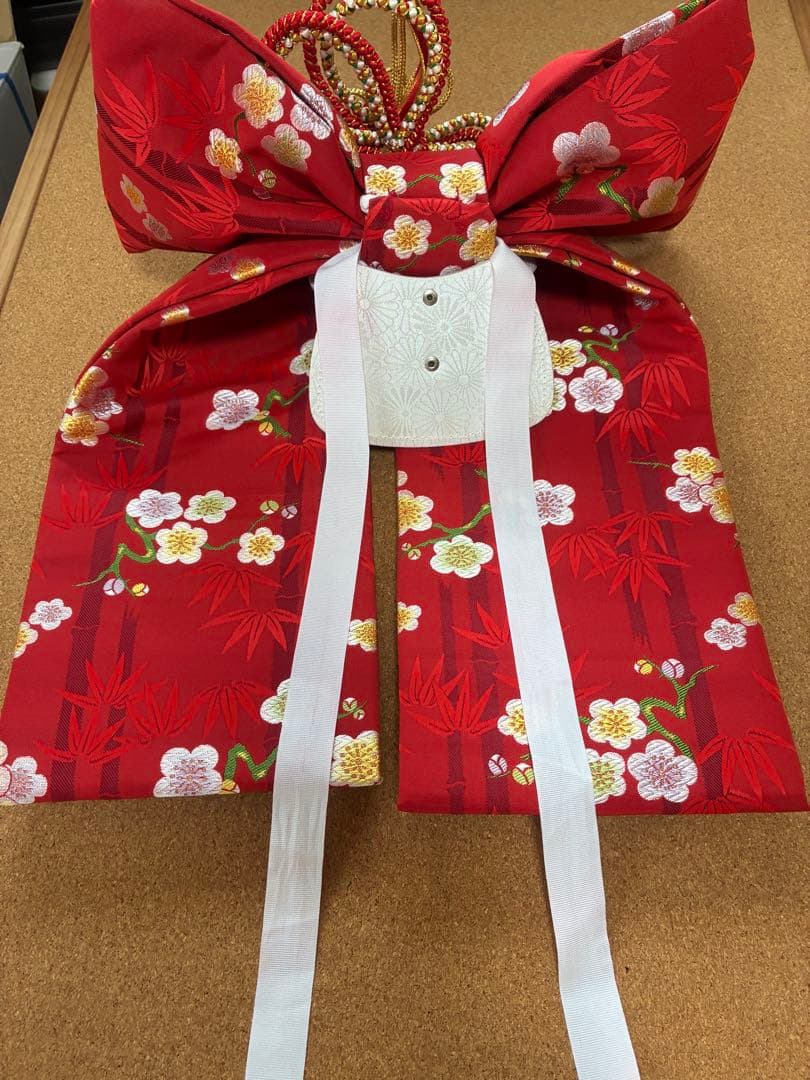 作り帯　だらり帯