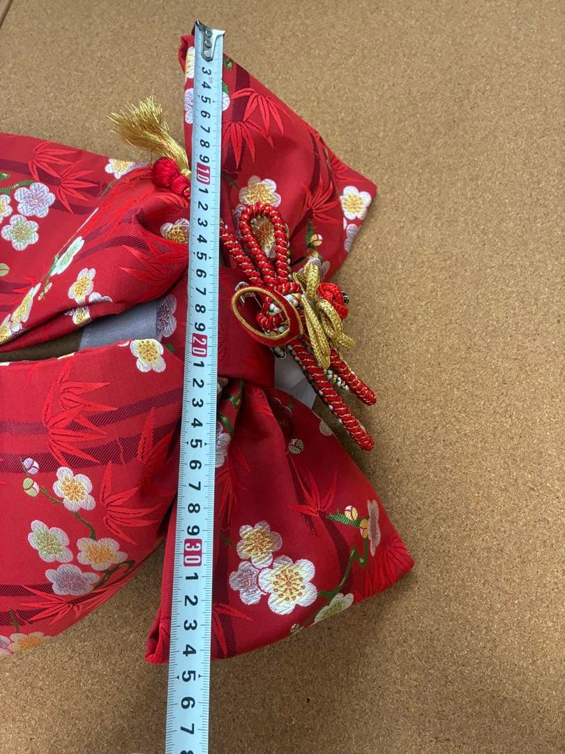 作り帯　だらり帯