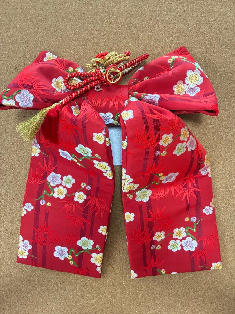 作り帯　だらり帯