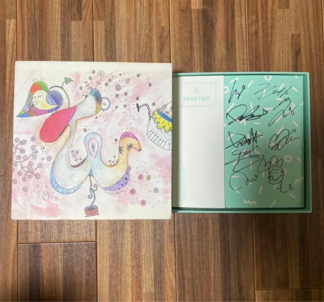 twice 直筆サイン　アルバム　限定スリープ付き