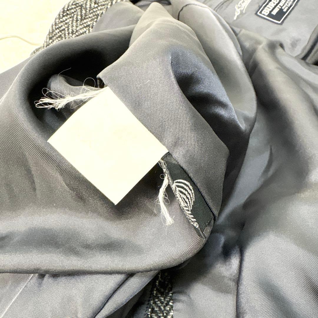 ☆美品☆Burberrys チェスターコート ヘリンボーン ダブル ツイード