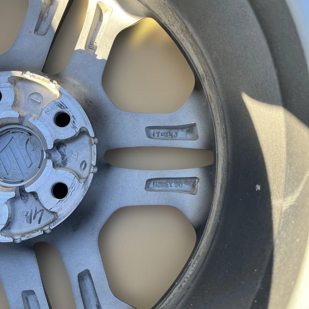 【送料無料】ZC33S スイフトスポーツ 純正ホイール 17インチ 2本 ①