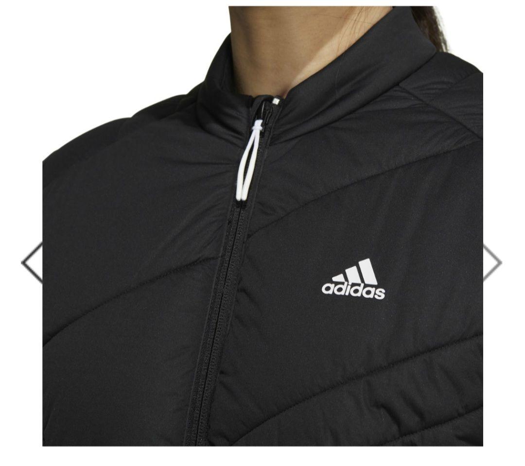 adidasアディダスレディースゴルフウェアセットアップ ブラック