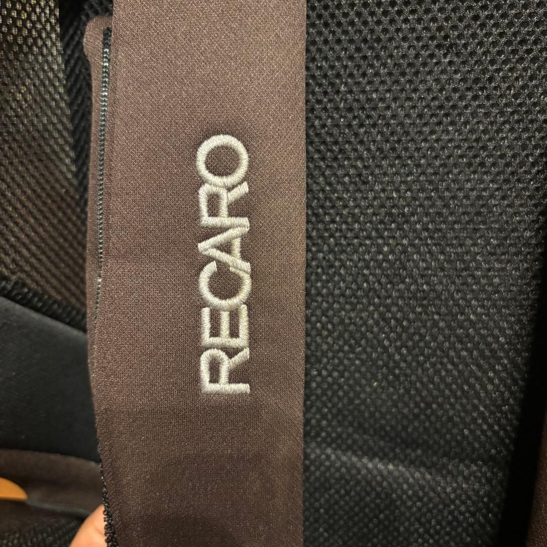 美品 RECARO チャイルドシート ブラウン 上位機種　HERO搭載機種