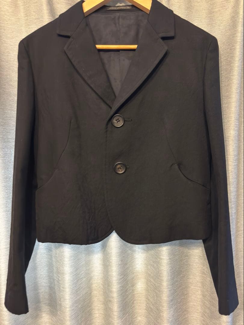 Y’s ウールジャケット チェック裏地 Yohji Yamamoto