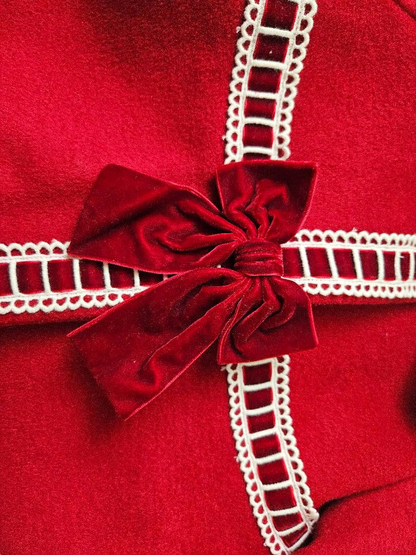 最終価格　シャーリーテンプル　コート　ラッピングコート　はしご　120