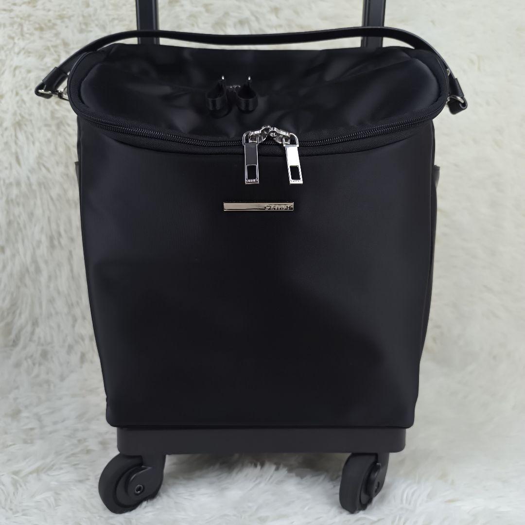 ✨未使用級✨ スワニー ジップ7 キャリーバッグ 静音 4輪 ストッパー 黒