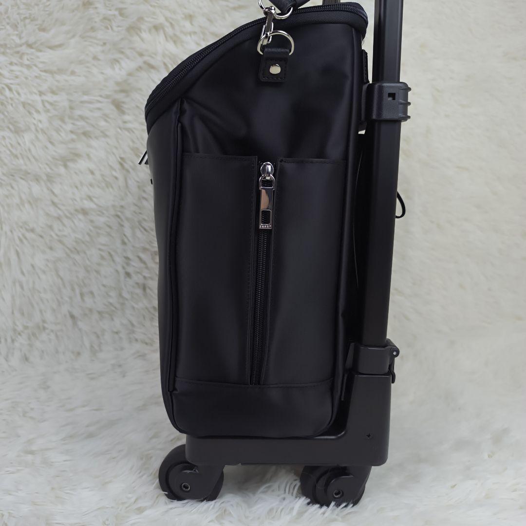 ✨未使用級✨ スワニー ジップ7 キャリーバッグ 静音 4輪 ストッパー 黒