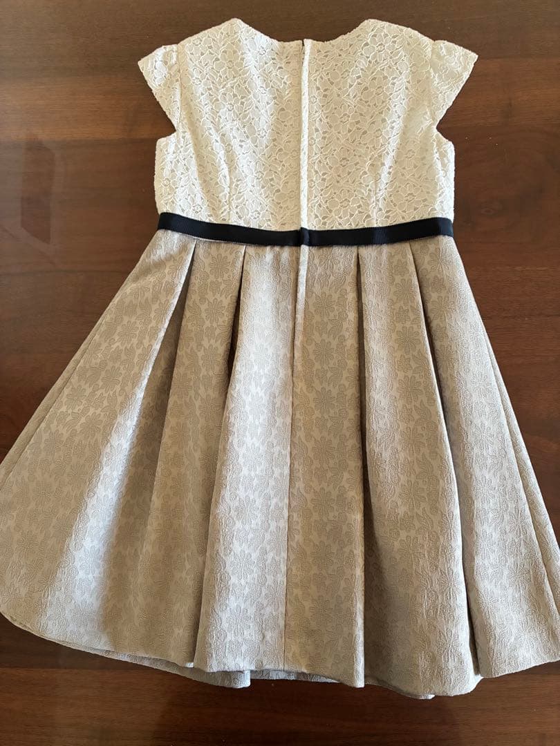 【美品】プティマイン　セレモニーワンピース　ジャケットセット　120