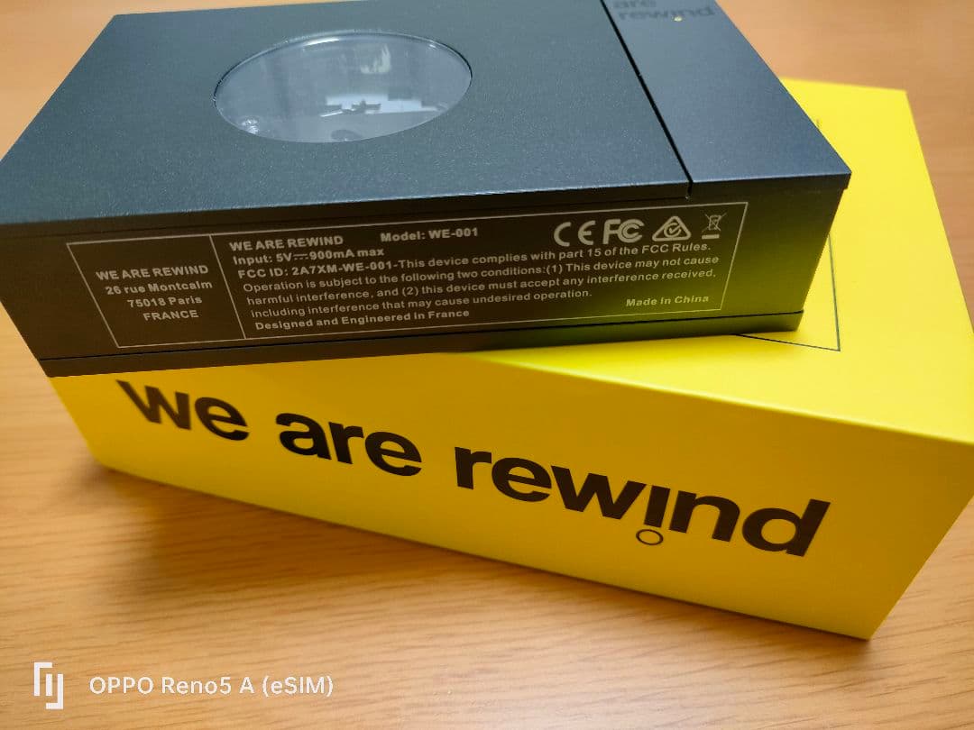 we are rewind カセットプレーヤー