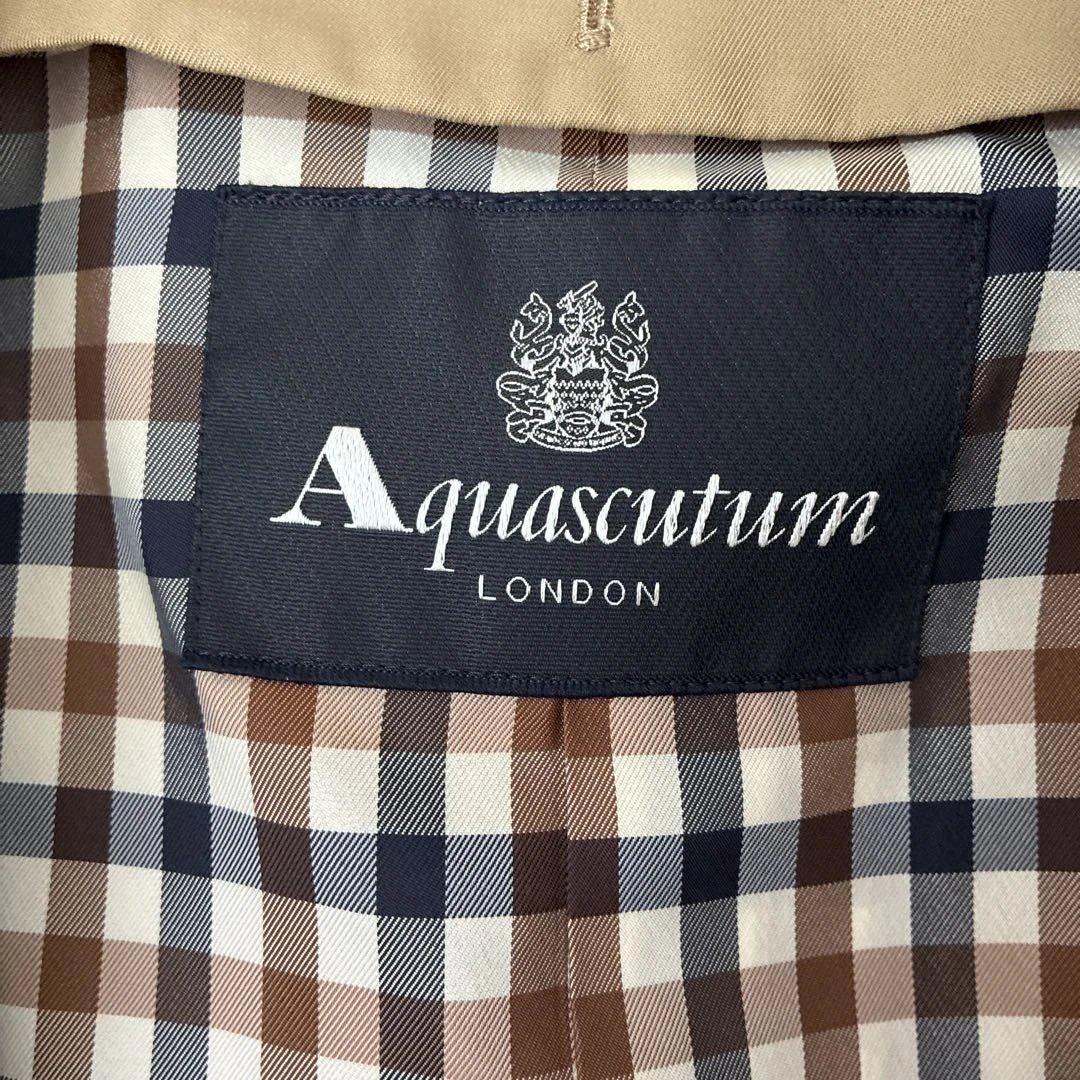 アクアスキュータム BASICTRENCHCOATLONG Aquascutum