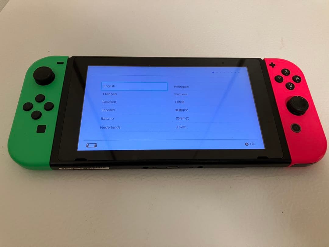 ニンテンドースイッチ 初期型 2017年製 旧型 任天堂