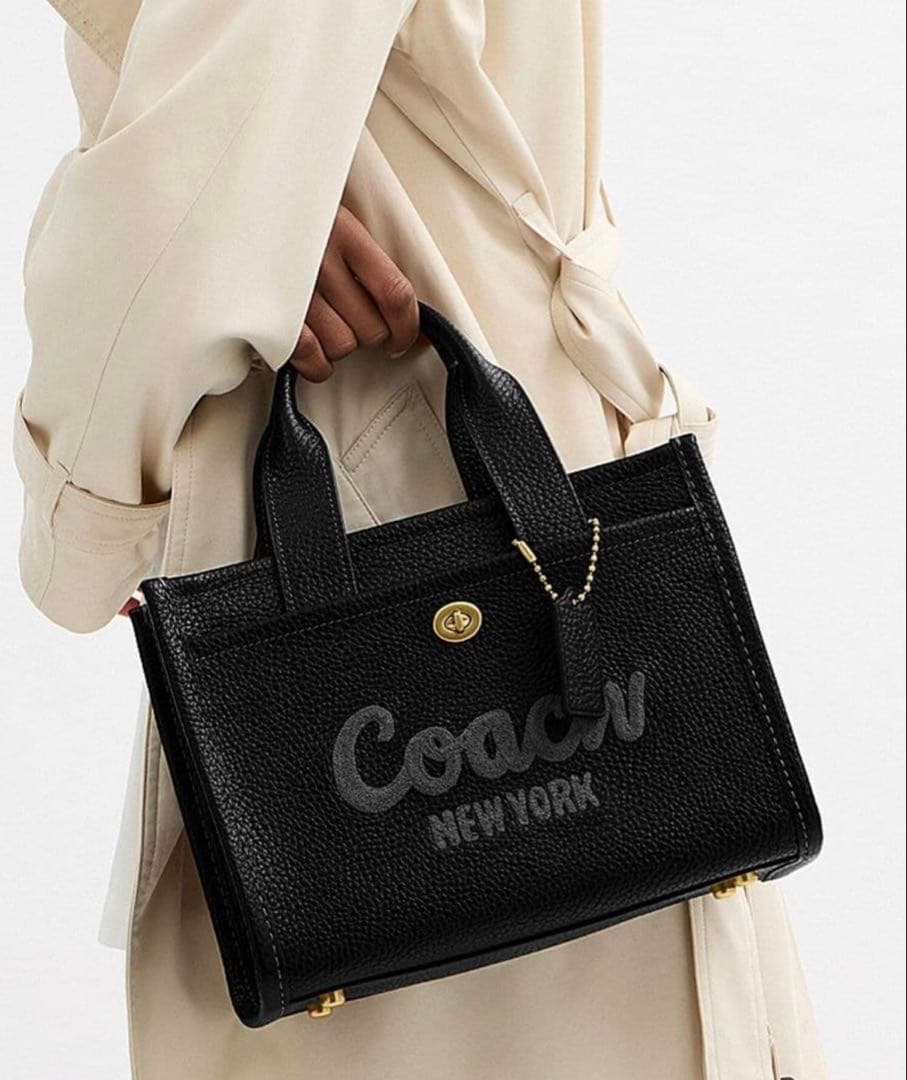⭐︎完売品 COACH コーチ カーゴ レザートート26