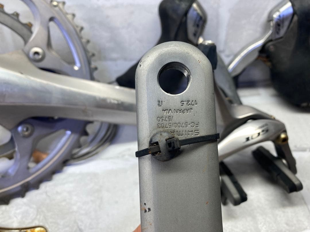 希少！　シマノ105 5700 シルバーセット