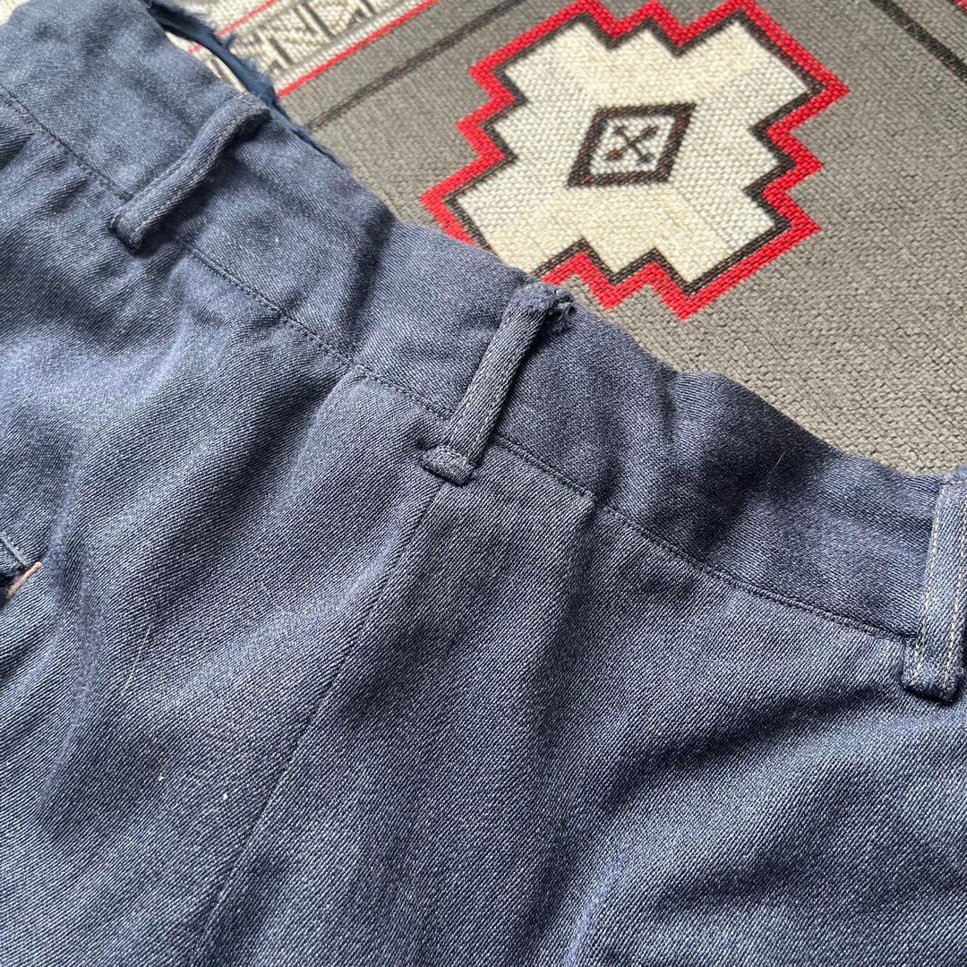 50s レーヨンスラックス ギャバジン vintage 極太 60s usa製